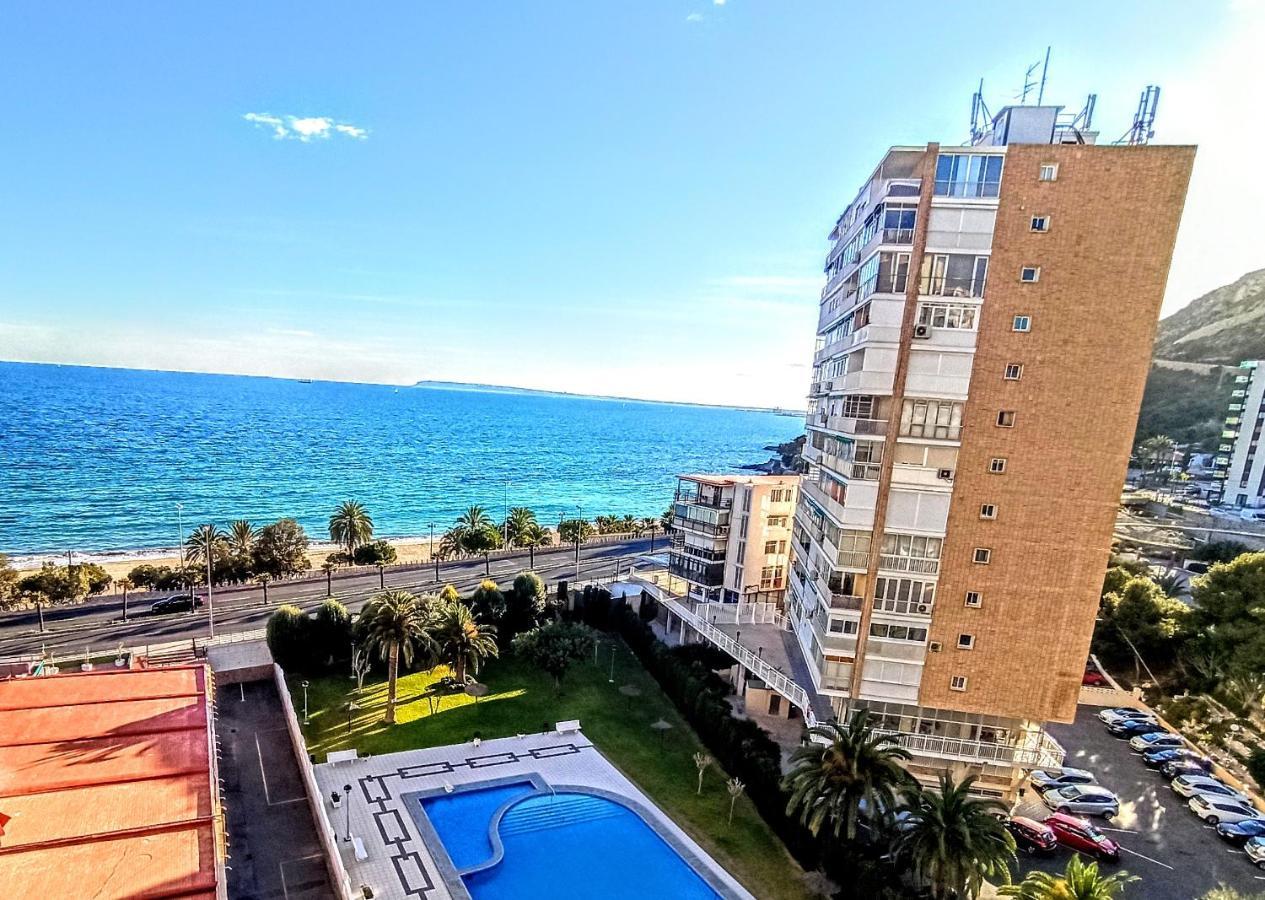 Apartamento En 1ª Linea Con Piscina Alicante Kültér fotó