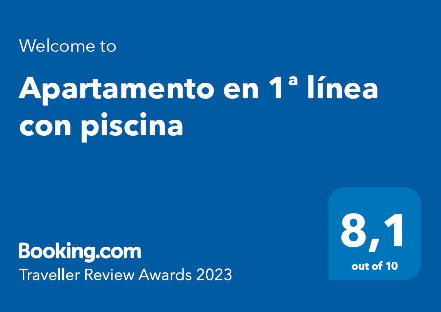 Apartamento En 1ª Linea Con Piscina Alicante Kültér fotó